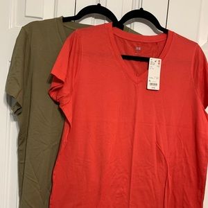 2 - short sleeve tees - never worn
